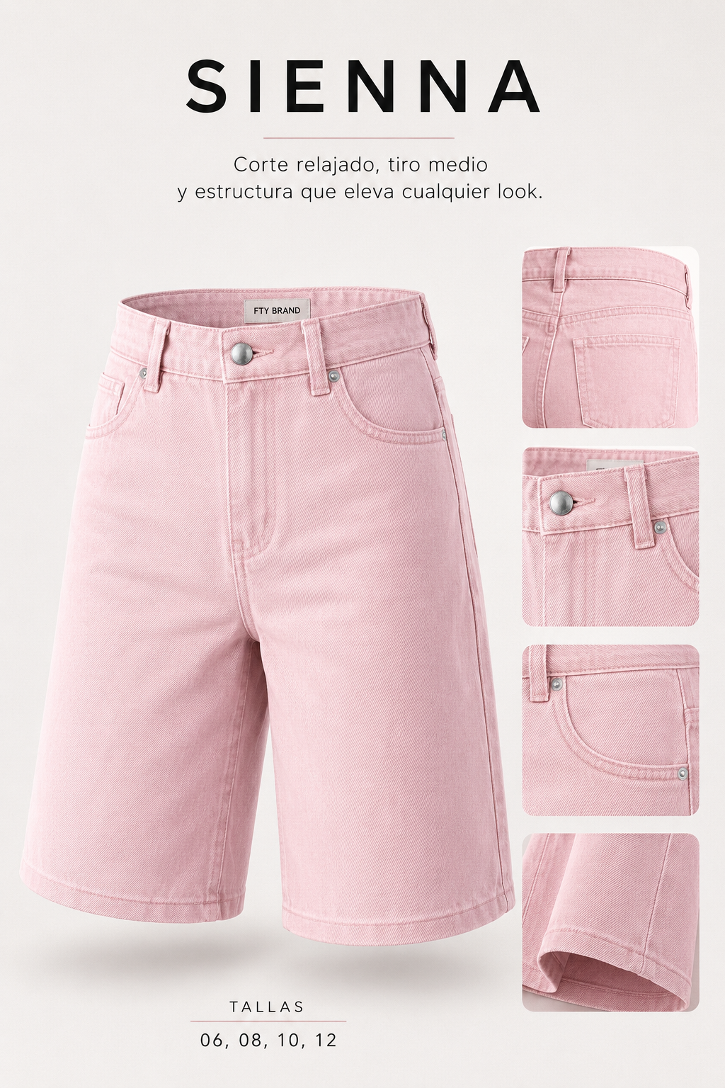 BERMUDA DENIM SIENNA