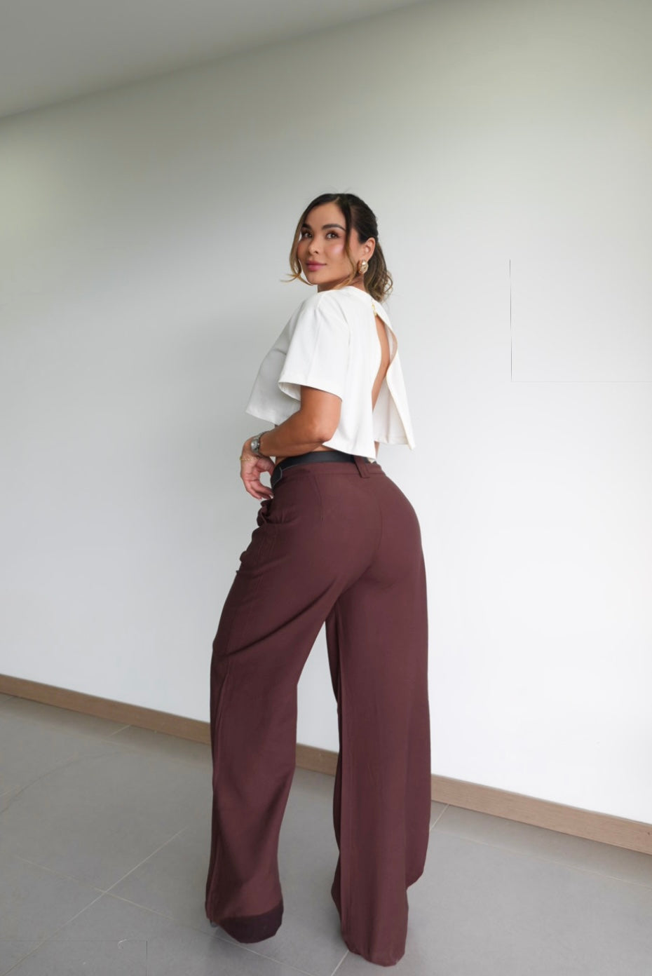Pantalón Clasic chocolate