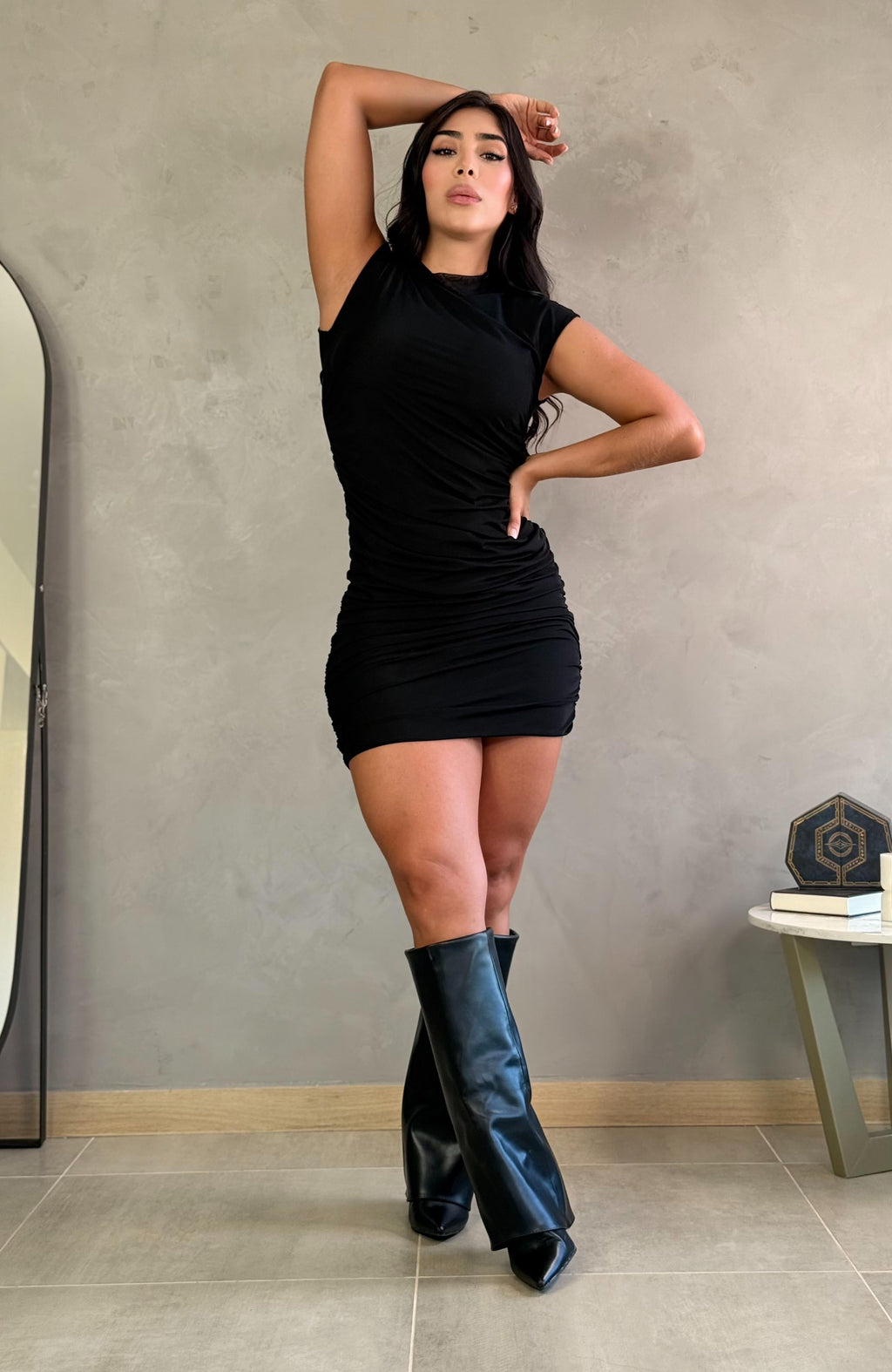 VESTIDO EVAH NEGRO