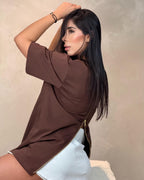 T SHIRT BLISS MOCCA