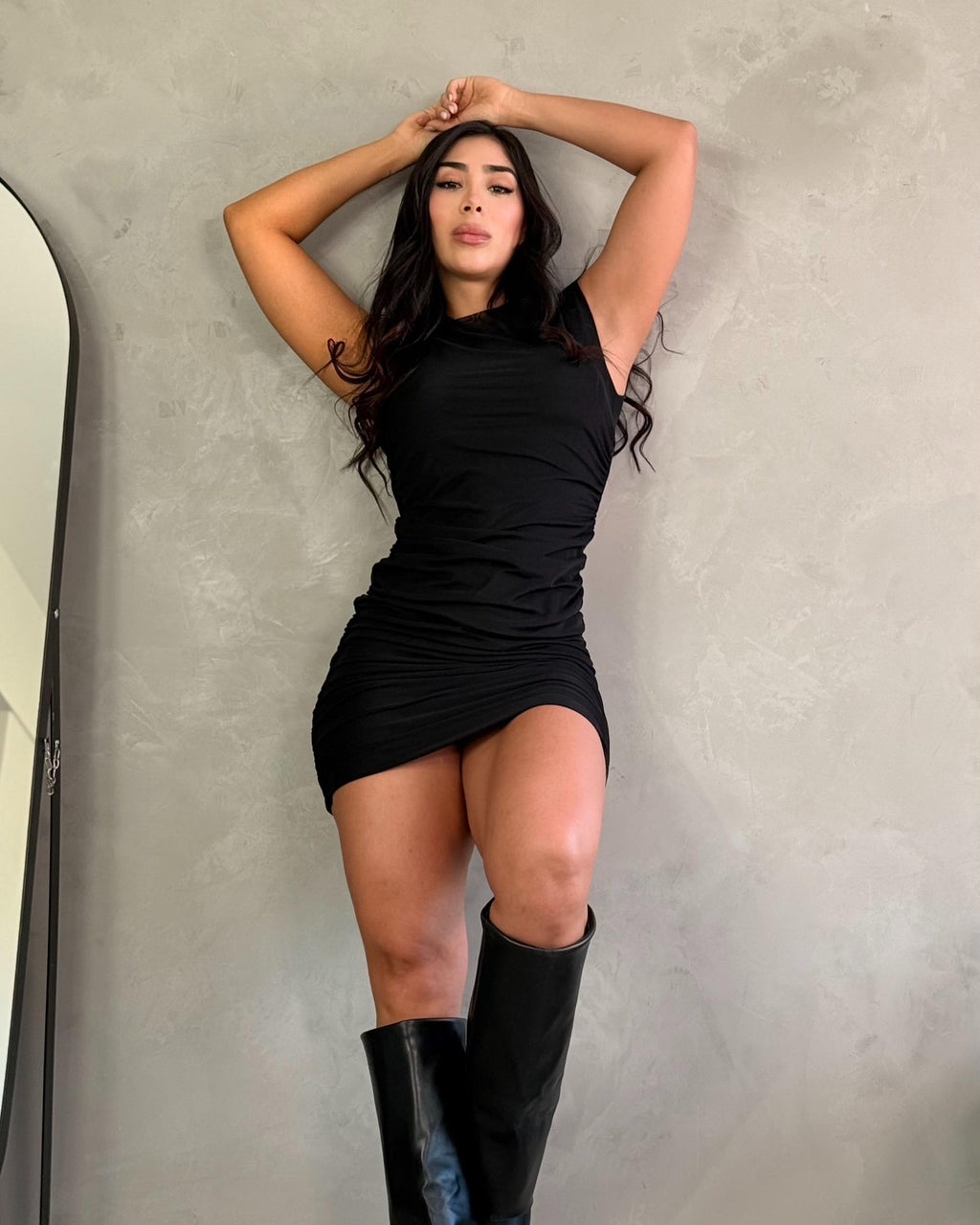 VESTIDO EVAH NEGRO