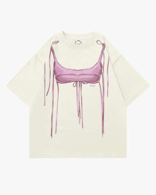 CAMISETA CROP ROSA
