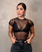 BODY MESH MISS NEGRO